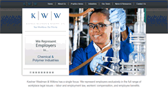 Desktop Screenshot of kwwlaborlaw.com